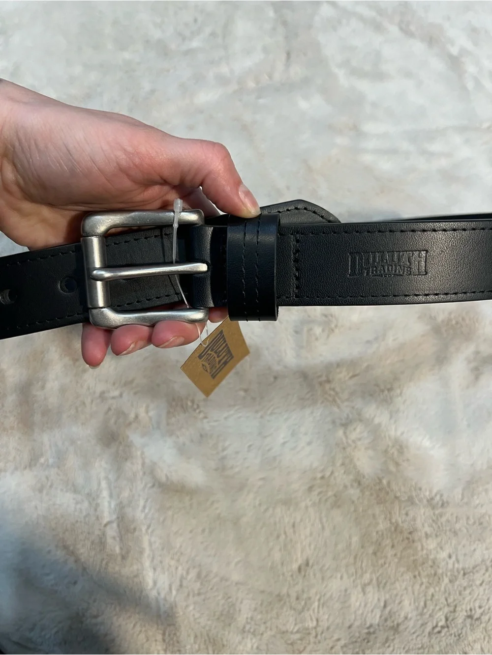 Duluth trading Company leather belt new size 38
